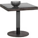 Terry Gunmetal / Black / Gunmetal Bistro Table